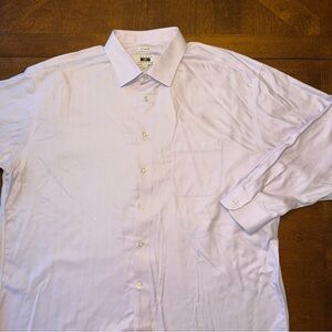 Joseph Abboud Egyptian Cotton Light Purple L/S Dress Shirt Men's 18.5 x 34